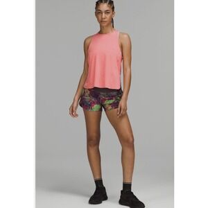 Lululemon Speed Up LR Lined‎ Short Vivid Floral Tone Multi Size 8